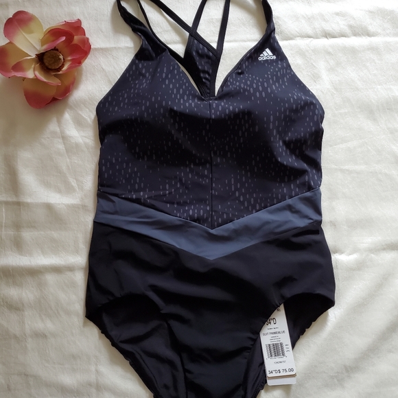 Adidas primeblue black swimsuit - Picture 3 of 8